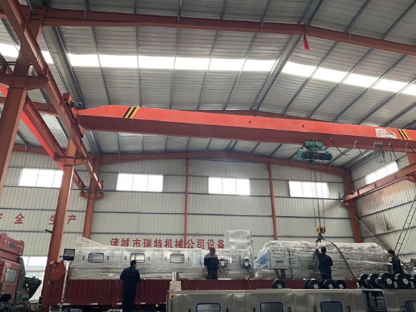 烘干型洗筐機發(fā)貨現(xiàn)場